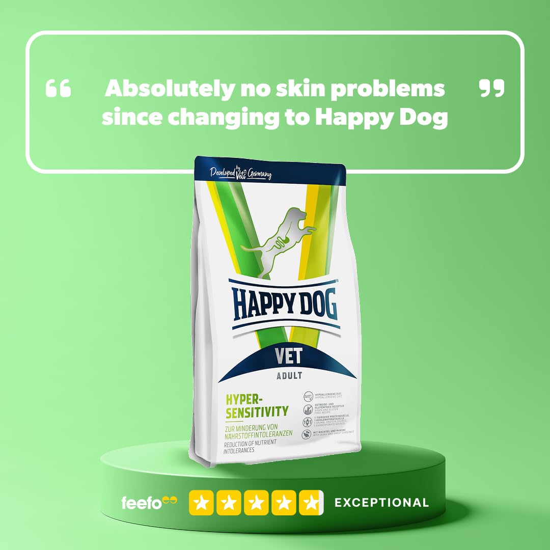 Happy Dog VET Diet Hypersensitivity | 12 kg Bag | Veterinary
